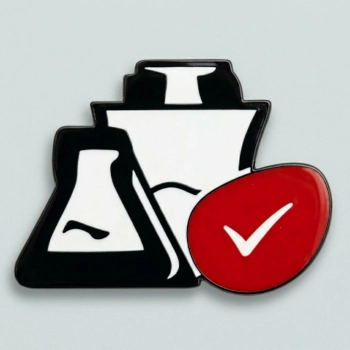 Beaker and jar icon